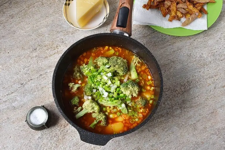 Step 5 - Brothy Broccoli and Potato Soup