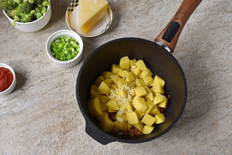 Step 2 - Brothy Broccoli and Potato Soup