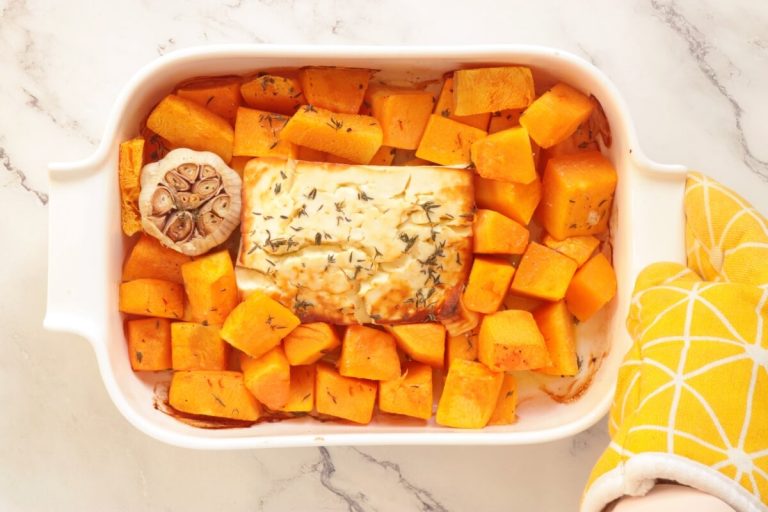 Step 4 - Butternut Squash Feta Pasta