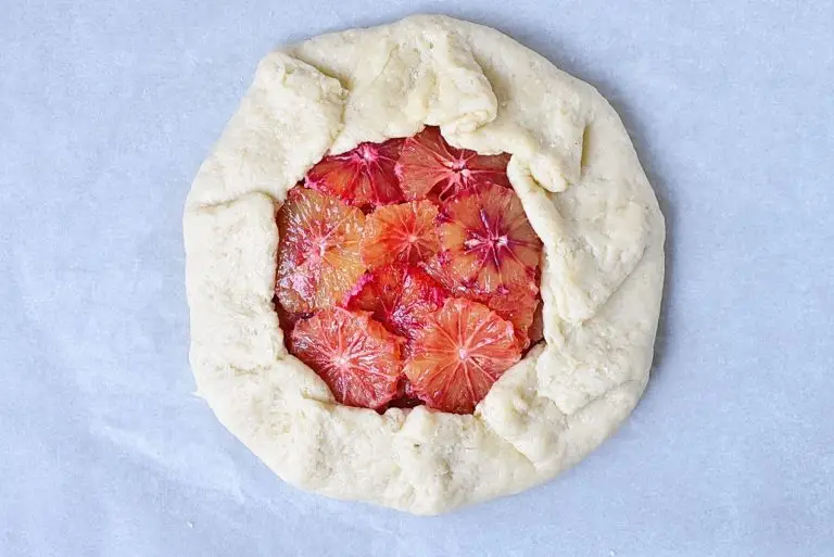 Step 11 - Caraway Blood Orange Tart