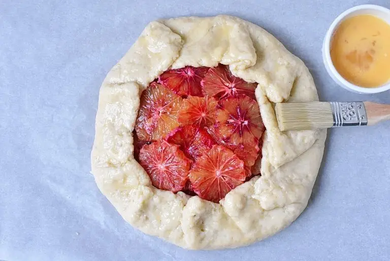 Step 12 - Caraway Blood Orange Tart