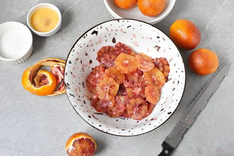 Step 9 - Caraway Blood Orange Tart