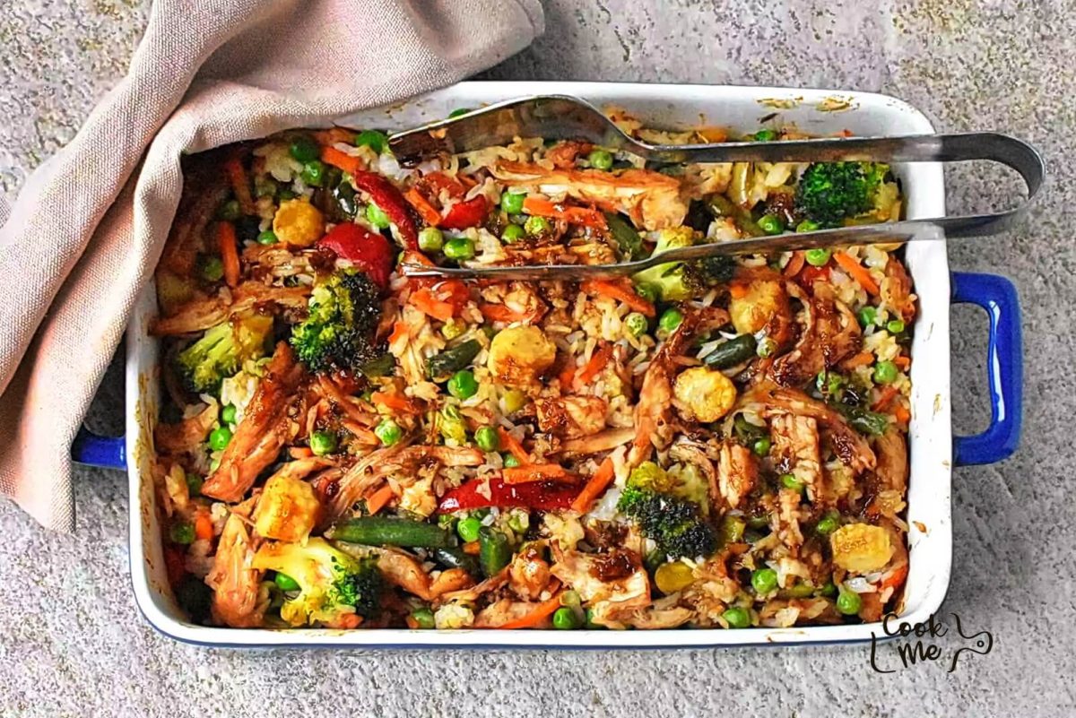 Easy Teriyaki Chicken Casserole