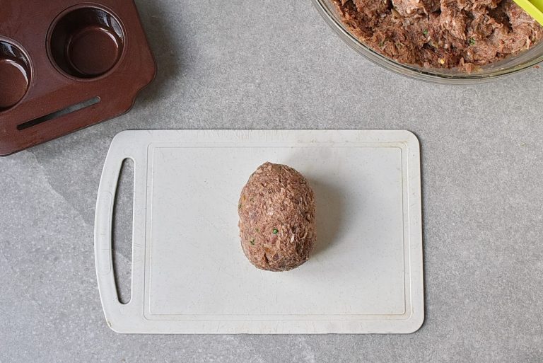 Step 7 - Egg Stuffed Meatballs