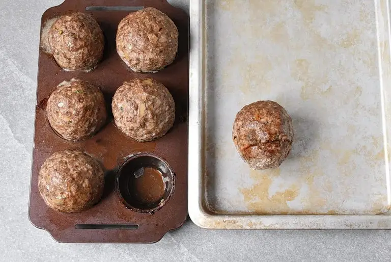 Step 8 - Egg Stuffed Meatballs