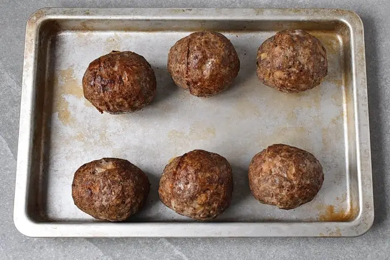 Step 9 - Egg Stuffed Meatballs