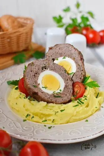 Egg Stuffed Meatballs