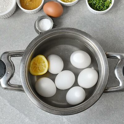 Egg Stuffed Meatballs recipe - step 1
