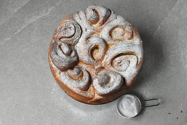 Step 13 - Italian Rose Cake