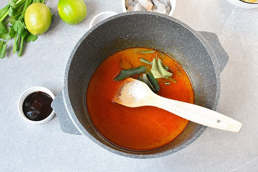 Laksa (Coconut Curry Noodle Soup) recipe - step 4