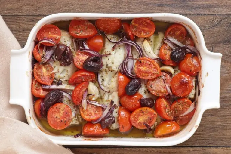 Step 5 - Mediterranean Baked Cod