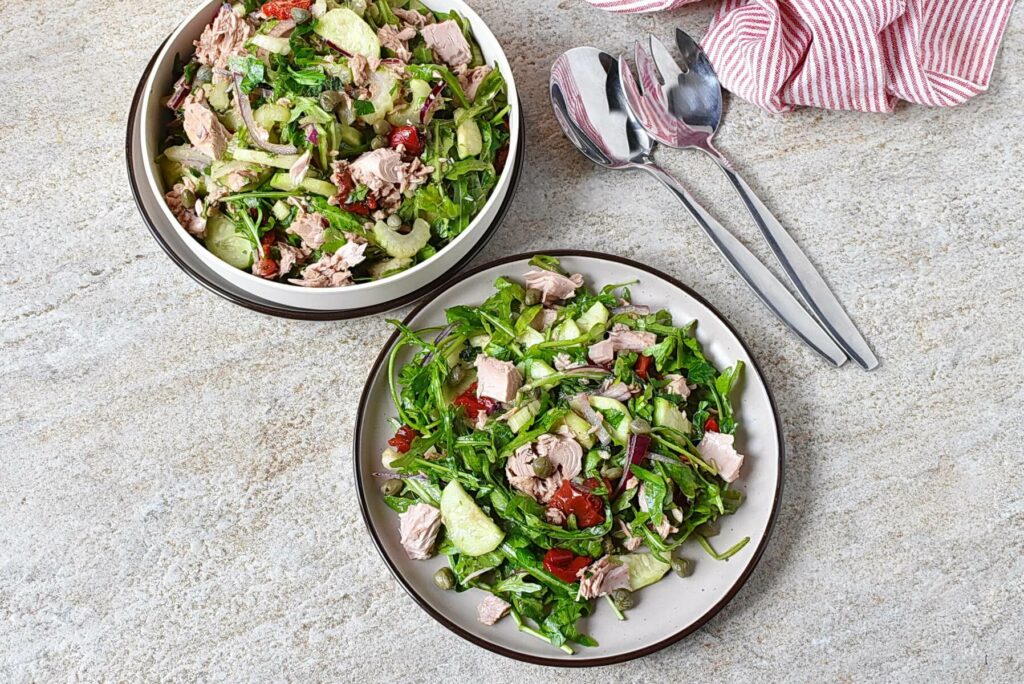 How to serve Mediterranean Tuna Salad