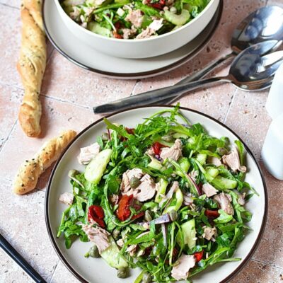 Mediterranean Tuna Salad Recipes– Homemade Mediterranean Tuna Salad – Easy Mediterranean Tuna Salad