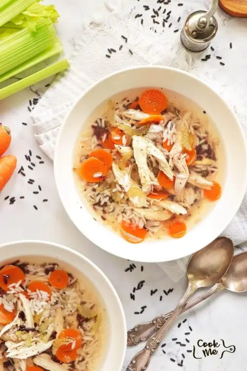 Slow-Cooker Chicken & Wild Rice Soup