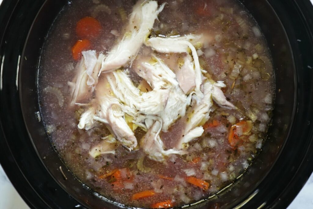 Slow-Cooker Chicken & Wild Rice Soup recipe - step 5