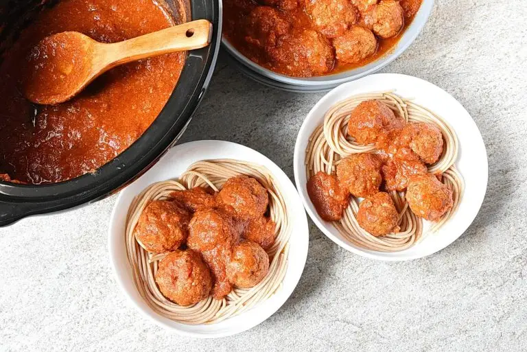 Step 8 - Slow Cooker Italian Meatballs