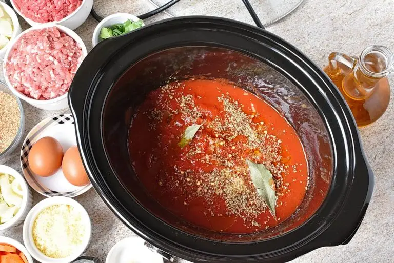 Step 2 - Slow Cooker Italian Meatballs