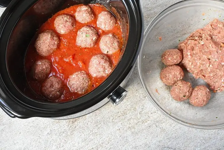 Step 5 - Slow Cooker Italian Meatballs