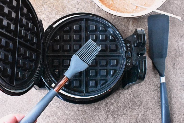 Step 5 - Vegan Chocolate Oat Flour Waffles