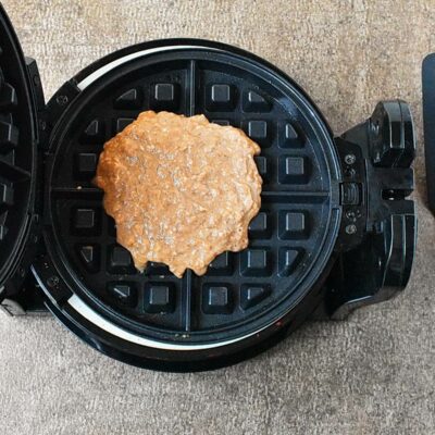 Vegan Chocolate Oat Flour Waffles recipe - step 5