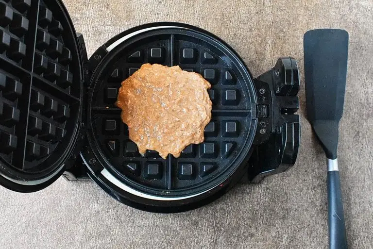 Step 5 - Vegan Chocolate Oat Flour Waffles