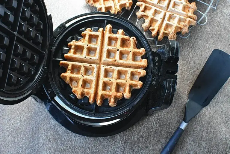 Step 5 - Vegan Chocolate Oat Flour Waffles