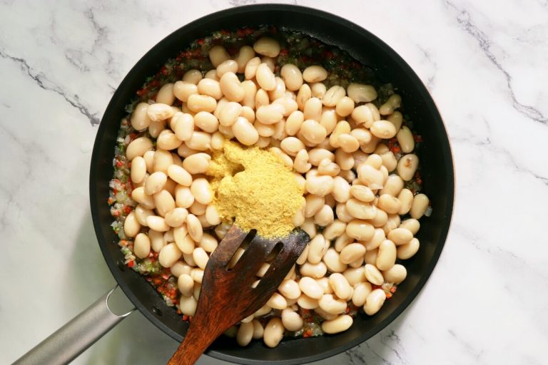 Step 3 - Asparagus and Braised Butter Beans