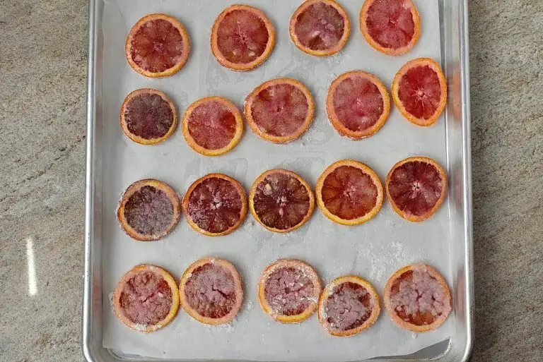 Step 4 - Blood Orange Ricotta Tart