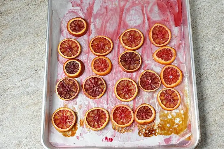 Step 5 - Blood Orange Ricotta Tart
