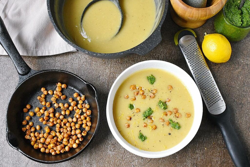 How to serve Chickpea Potato Soup