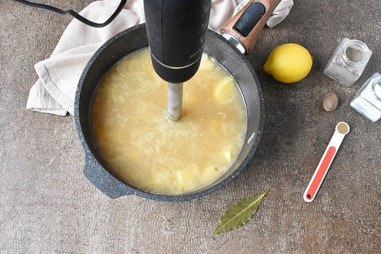 Step 7 - Chickpea Potato Soup