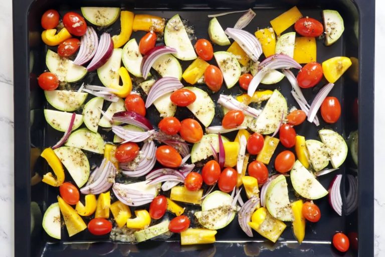 Step 4 - Greek Sheet Pan Chicken Dinner
