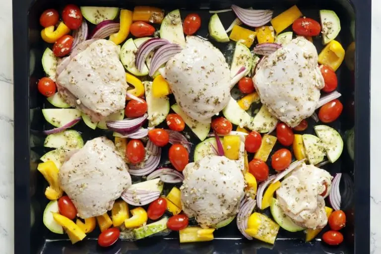 Step 5 - Greek Sheet Pan Chicken Dinner
