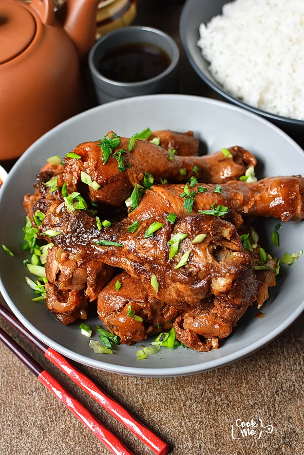 Hoisin and Honey Slow-Cooker Chicken Drumsticks Recipe - Easy Step-by-Step Guide | COOK.ME