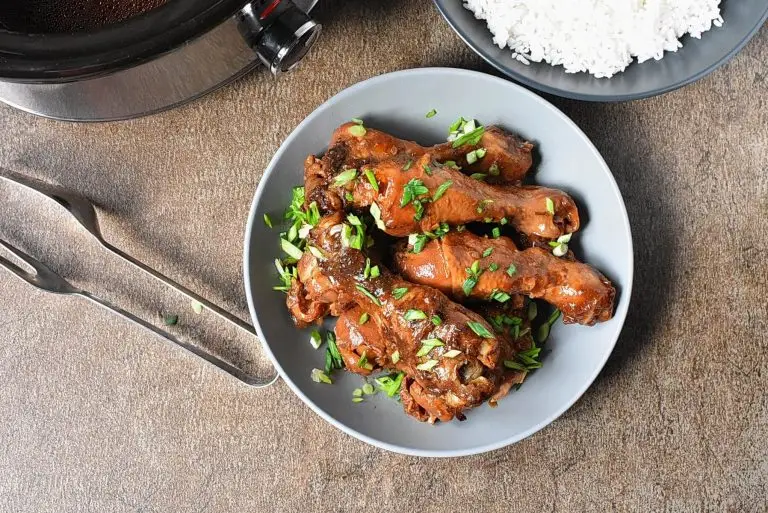 How to serve Hoisin and Honey Slow-Cooker Chicken Drumsticks