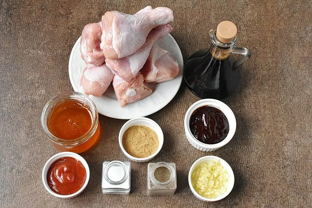 Ingredients for Hoisin and Honey Slow-Cooker Chicken Drumsticks
