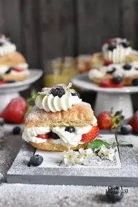 Lemon Cream Puffs