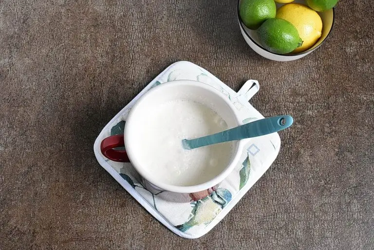 Step 1 - Lemon Lime Posset