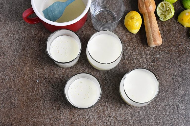 Step 3 - Lemon Lime Posset