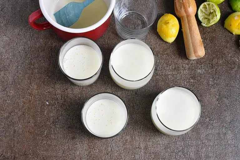 Step 3 - Lemon Lime Posset