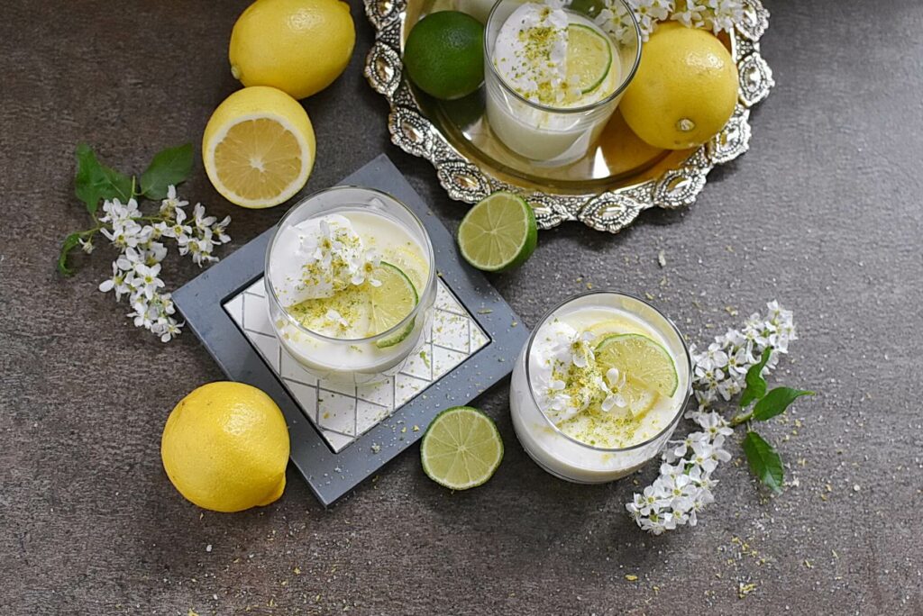 How to serve Lemon Lime Posset
