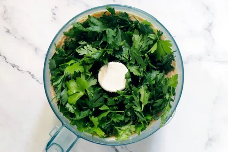 Step 3 - Parsley Hummus