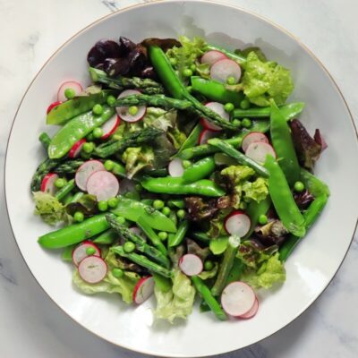 Pea and Asparagus Salad recipe - step 8