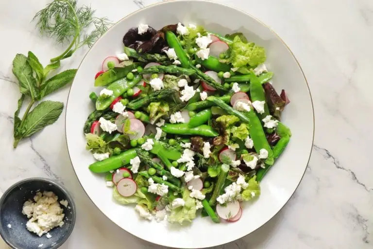 Step 9 - Pea and Asparagus Salad