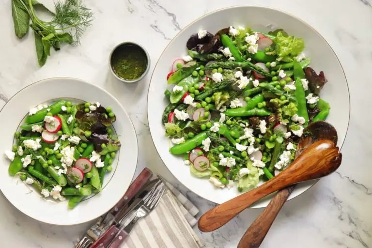 Step 10 - Pea and Asparagus Salad