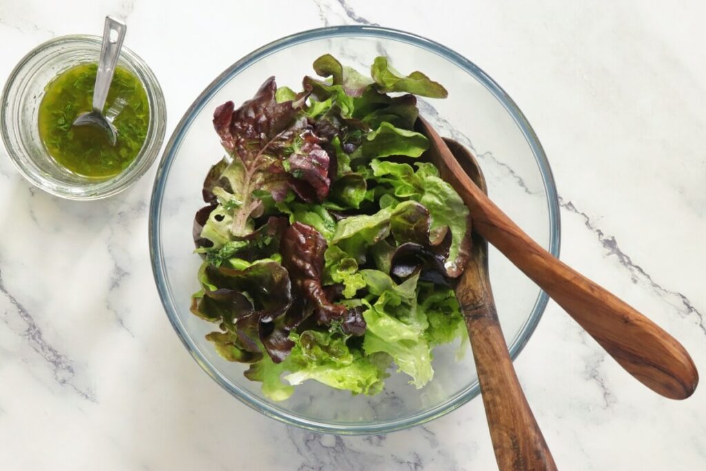 Pea and Asparagus Salad recipe - step 7