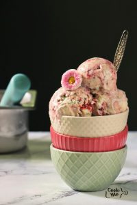 Roasted Strawberry Ice Cream