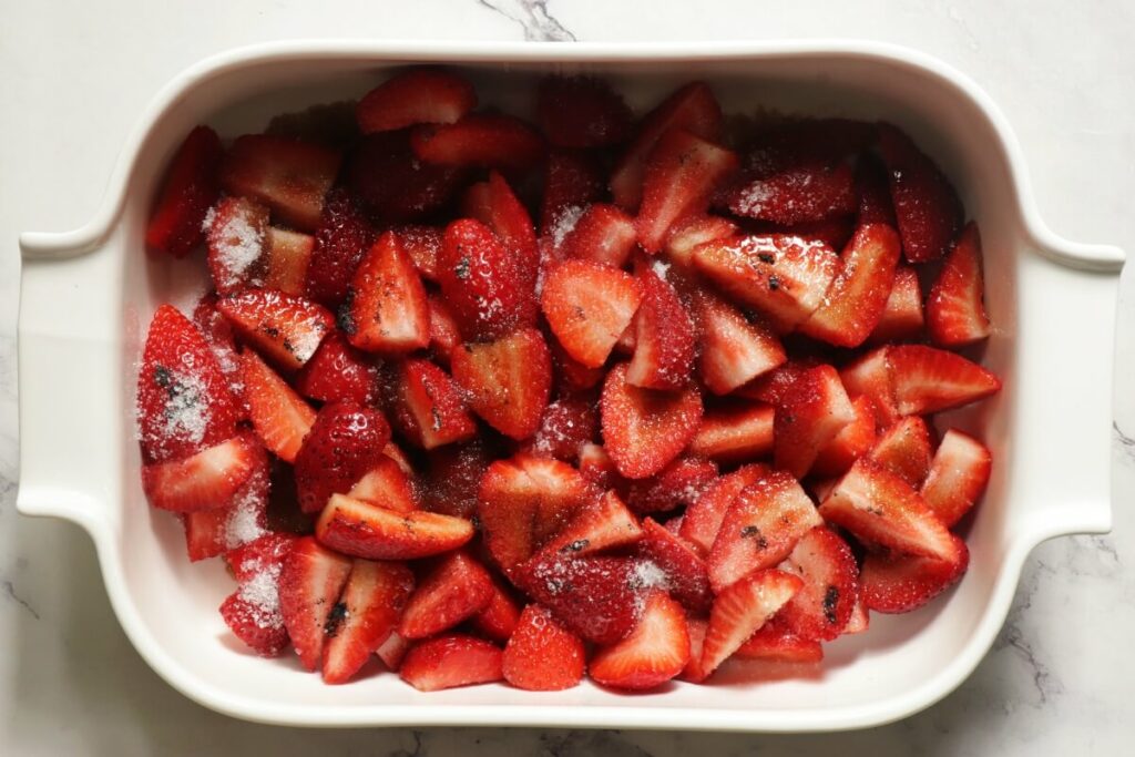 Roasted Strawberry Ice Cream recipe - step 2