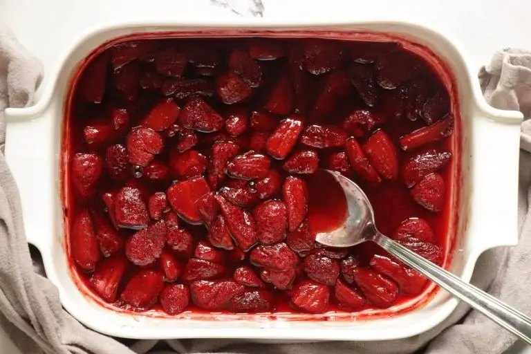 Step 3 - Roasted Strawberry Ice Cream