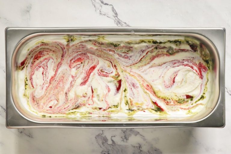 Step 15 - Roasted Strawberry Ice Cream